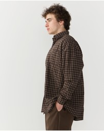 Justin Cassin - Hepburn Plaid Loose Shirt