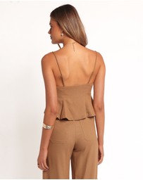 Petal & Pup - Zuva Top - Golden Palm