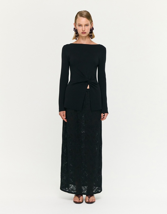 Staple the Label - Miya Twist Knit Top