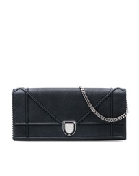 Pre-Loved by Azura Reborn - Pre-Loved Grained Calfskin Diorama Pochette Clutch