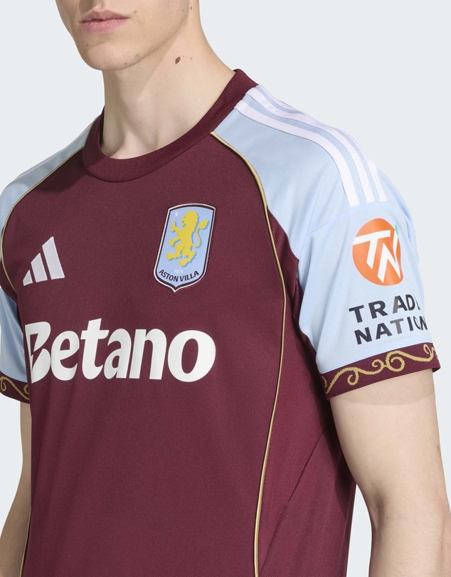 adidas Performance - Aston Villa FC 25/26 Home Football Jersey Mens