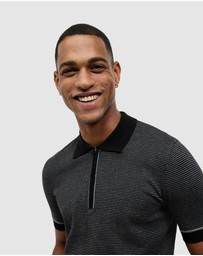 Politix - Joseph Stripe Knit Polo