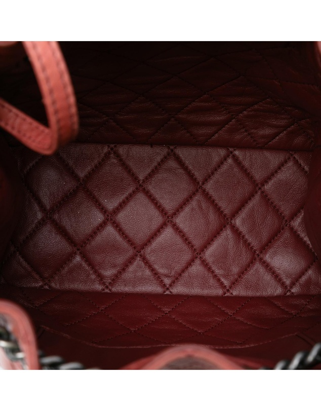 Pre-Loved by Azura Reborn - Pre-Loved Medium Stitched Calfskin Urban Luxury Drawstring Backpack
