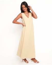 Petal & Pup - Lia Maxi Dress - Lemon