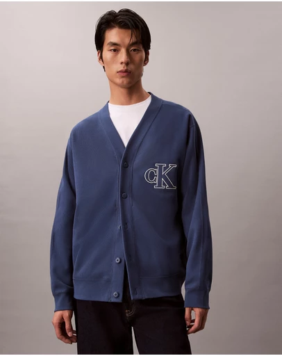 Calvin Klein Jeans - Double Rib Logo Cardigan