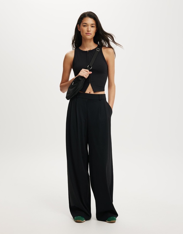 Cotton On Body Active - Stretch Pleat Pant