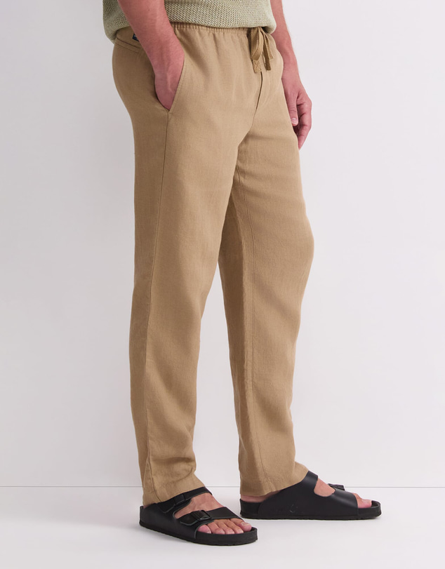 Sportscraft - Caffery Yarn Dyed Linen Pant