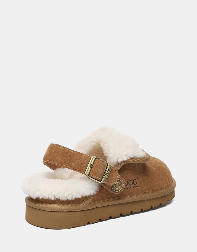 EVERAU - Australian Shepherd Ugg Tenley Cow Suede Upper House Shoes