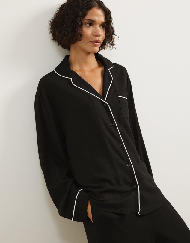 Atmos&Here - Ava Linen Blend Long PJ Set