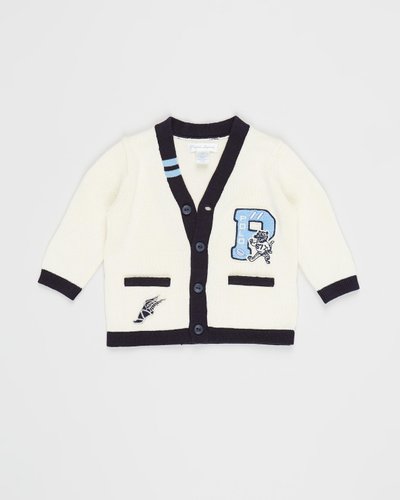Long Sleeve Cotton Cardigan - Babies