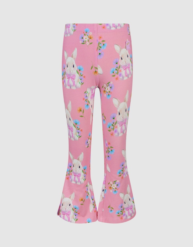 Rock Your Kid - Hunny Bunny Bonnie Flare Legging in Peach