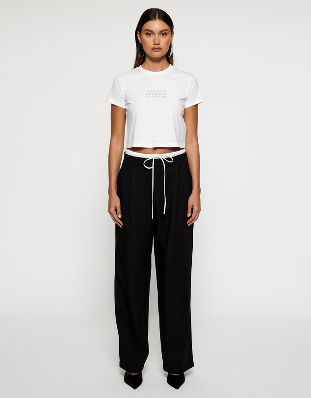 MM6 Maison Margiela - Cropped T-Shirt