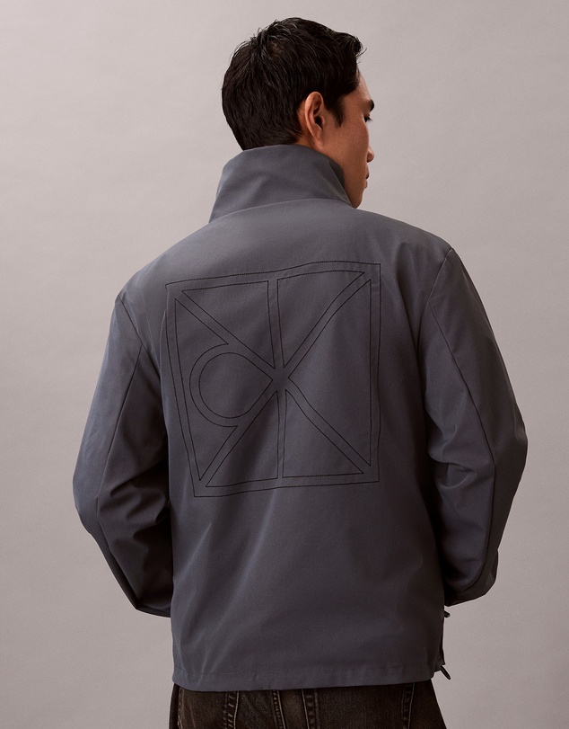 Calvin Klein Jeans - Allover Emblem Logo Reversible Jacket
