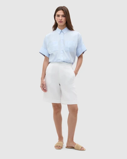 Seed Heritage - Linen Longline Short