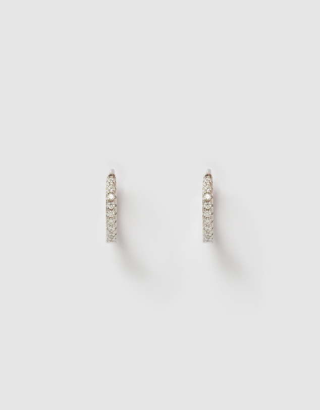 Izoa - Rae Small Huggie Earrings