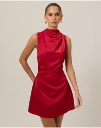 Tussah - Cowl Neck Mini Dress