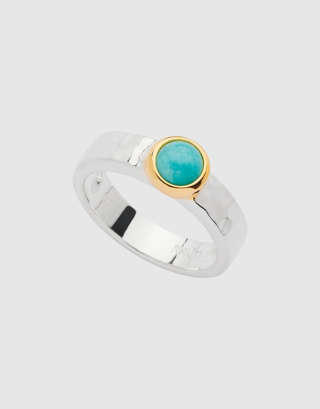 Najo - Solace 2-Tone Amazonite Ring