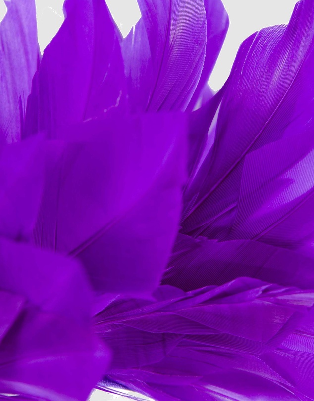 Max Alexander - Modern Purple Racing Fascinator