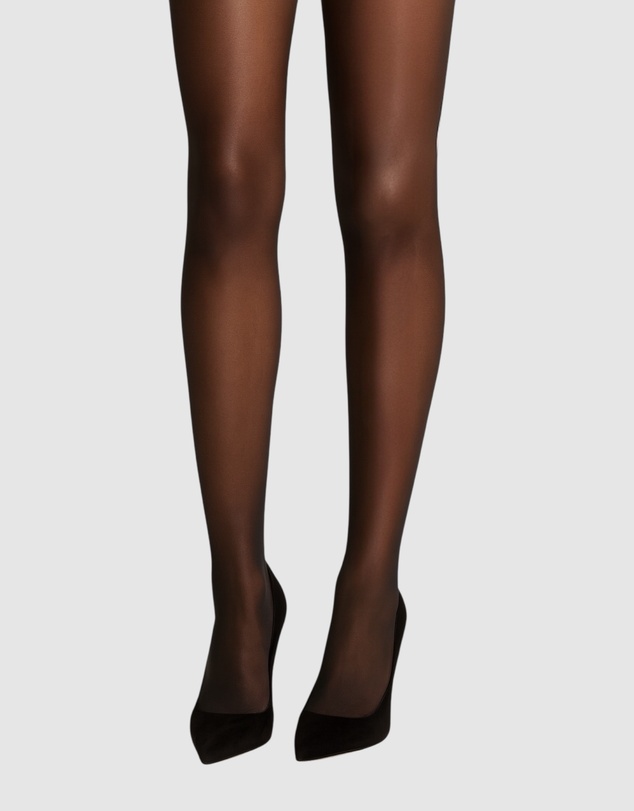 High Heel Jungle - Satellite Crystal Back Seam Sheer Tights