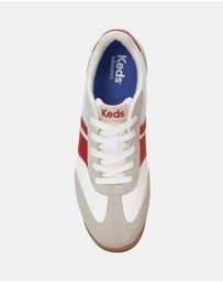 Keds - Revival Suede/Leather White/Red