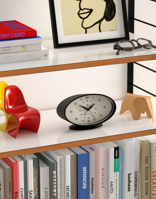 Newgate - Newgate Ronnie Alarm Clock Black