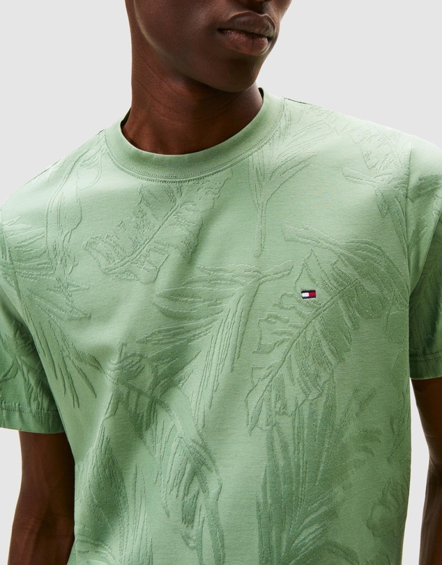 Tommy Hilfiger - Floral Jacquard Tee