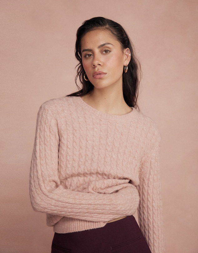 Forcast - Andie Cable Knit Jumper
