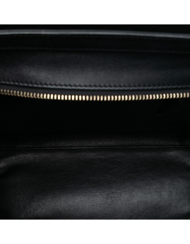 Pre-Loved by Azura Reborn - Pre-Loved Micro Tricolor Leather Luggage Tote