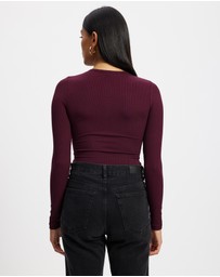 Grace Willow - Love Button Bodysuit