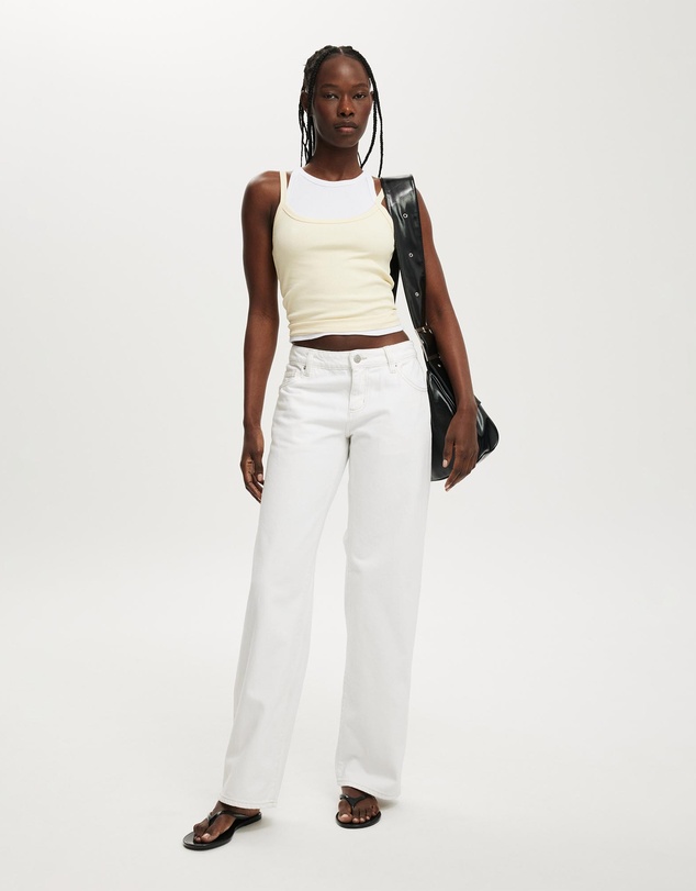 Cotton On - Low Rise Straight Jean