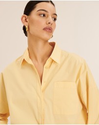 AERE - Organic Cotton Oversized Shirt