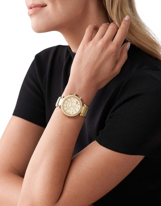Michael Kors - Parker Gold Chronograph Watch