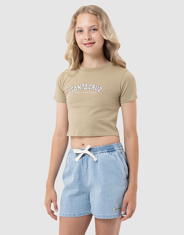 Santa Cruz - College Front Baby Tee - Kids-Teens