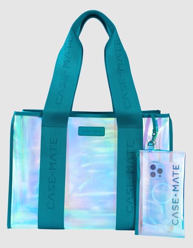 Case-Mate - Case-Mate Emerald Soap Bubble Tote w/ Phone Pouch