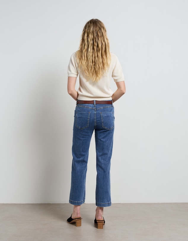 DRICOPER DENIM - Cody Kick Flare Mid Classic Trousers