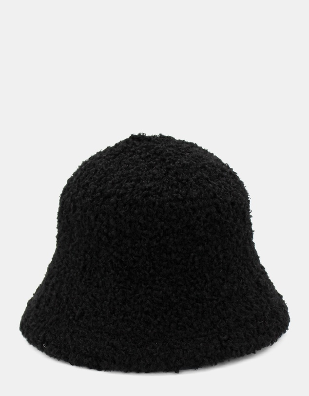 Morgan & Taylor - Montana Teddy Cloche Hat in Black