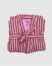 Mosey Me - Sundae Seersucker Quilted Robe