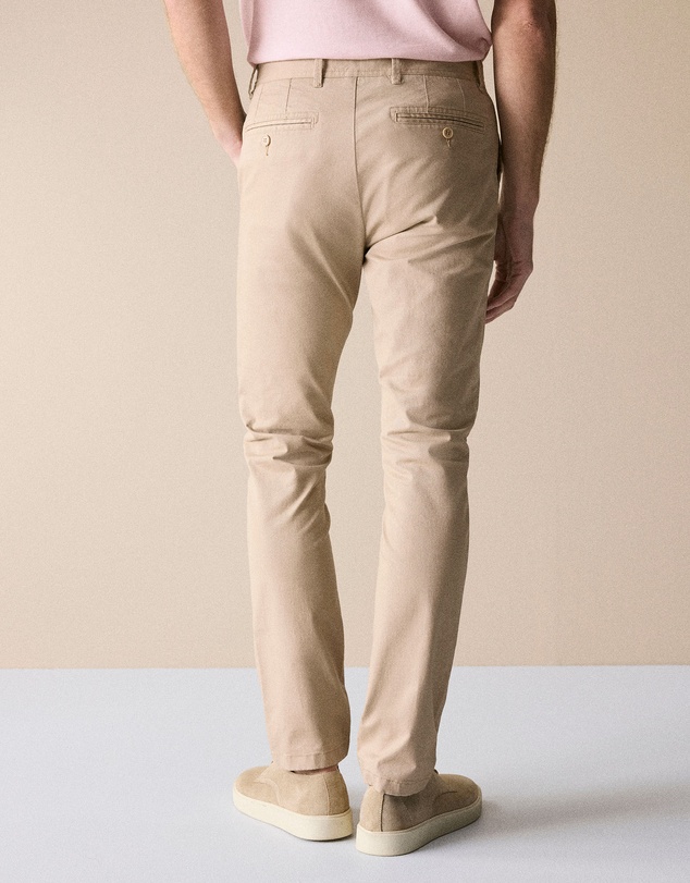 Trenery - Regular Chino Pant in Taupe