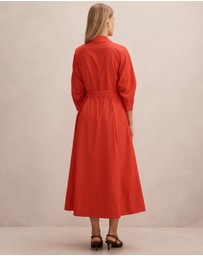 Forever New - Sally Cotton Shirt Midi Dress