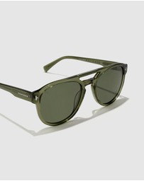 Hawkers Co - HAWKERS - Polarized Green Alligator DIVER Sunglasses for Men and Women UV400