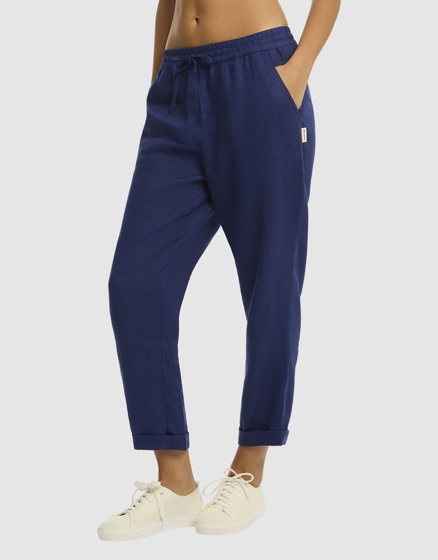 Sea Level Australia - Tidal Linen Beachcomber Pant