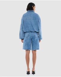 ENA PELLY - Harlow Denim Bomber