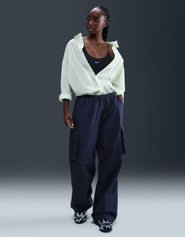 Nike - Sportswear Mid-Rise Oversized Woven Cargo Pants