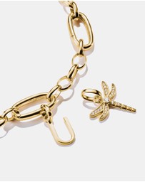 THOMAS SABO - THOMAS SABO Connect Charm letter U Gold