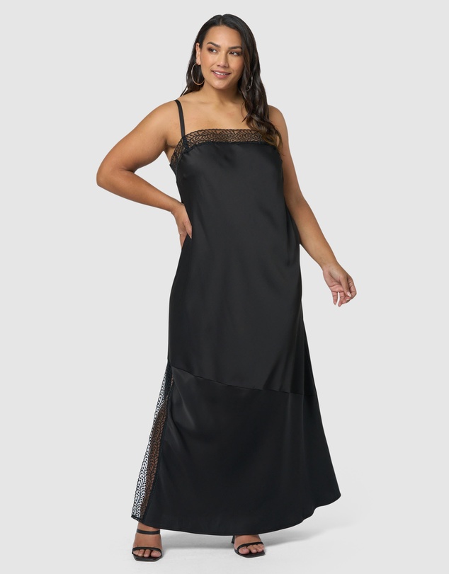 Sunday In The City - Vortex Maxi Slip Dress