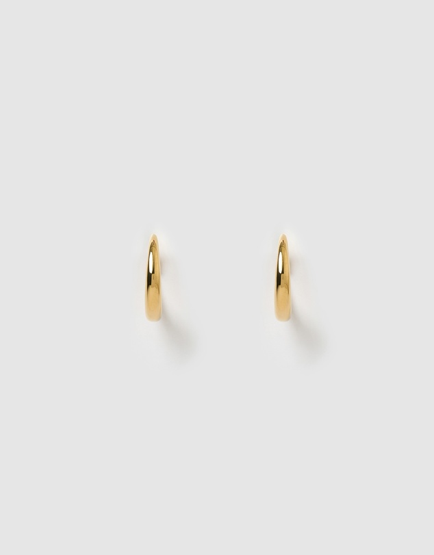 Arms Of Eve - Riley Gold Hoop Earrings - Small