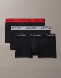 Calvin Klein - Microfibre Stretch 3 Pack Low Rise Trunks