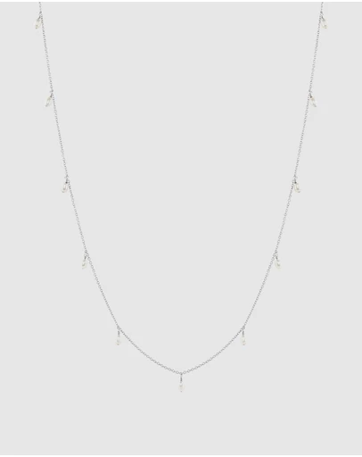 Alana Maria - Prim Freshwater Pearl Necklace - Sterling Silver