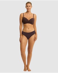 Sea Level Australia - Essentials Edit Cross Front Moulded Underwire Bra