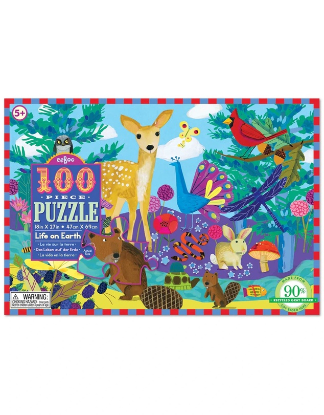 Eeboo - Life on Earth 100PC